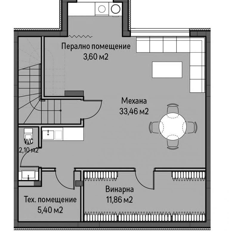 КЪЩА 253 М2 НА ТРИ ЕТАЖА И ДВОР 157 М2 БЛИЗО ДО ЕЗЕРОТО ПАНЧАРЕВО - 0