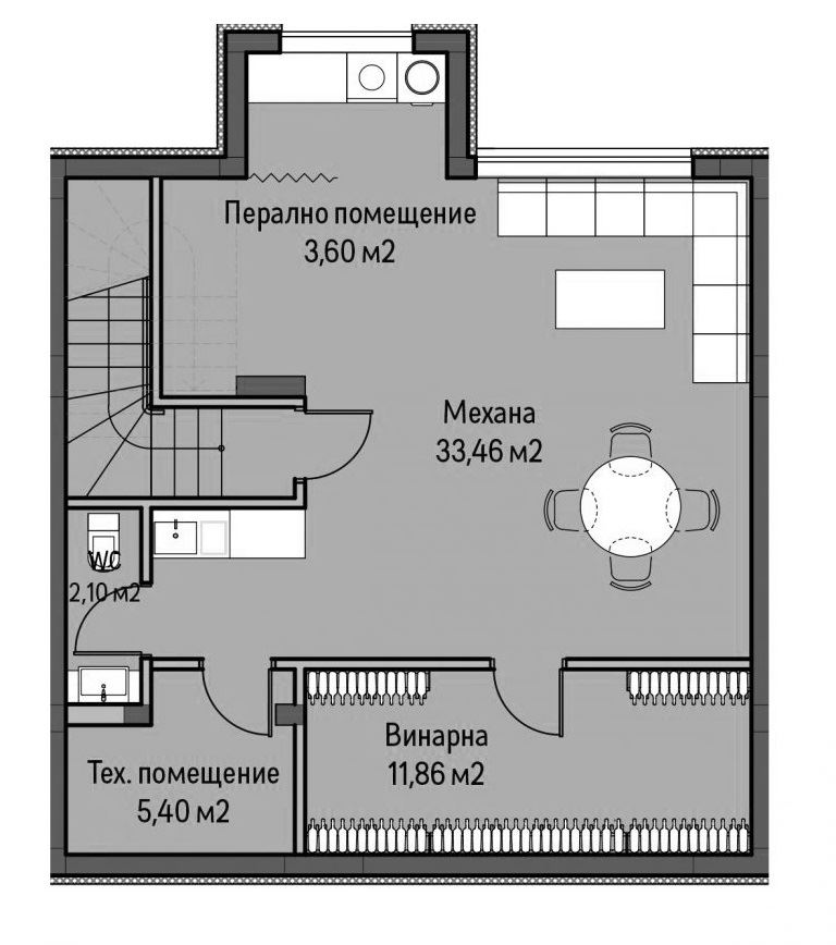 КЪЩА 253 М2 НА ТРИ ЕТАЖА И ДВОР 157 М2 БЛИЗО ДО ЕЗЕРОТО ПАНЧАРЕВО - 0