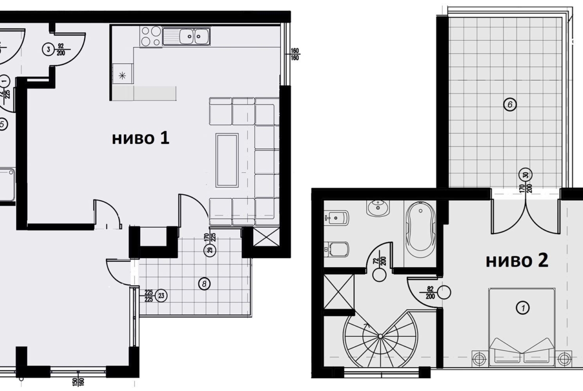 СГРАДА С АКТ 16 - 3-СТАЕН МЕЗОНЕТ 151 М² В КВ. МАНАСТИРСКИ ЛИВАДИ ЗАПАД - 0