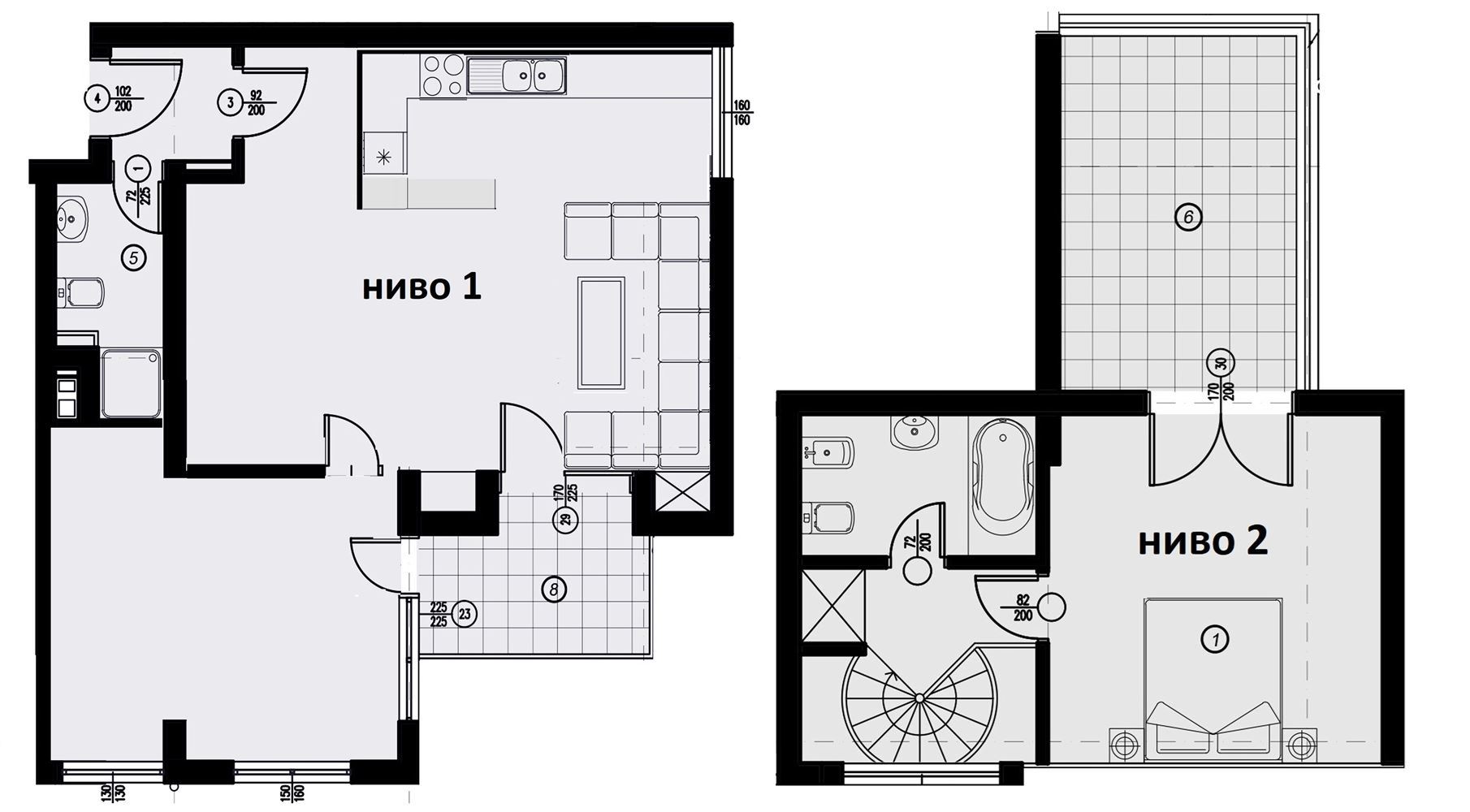 СГРАДА С АКТ 16 - 3-СТАЕН МЕЗОНЕТ 151 М² В КВ. МАНАСТИРСКИ ЛИВАДИ ЗАПАД - 0