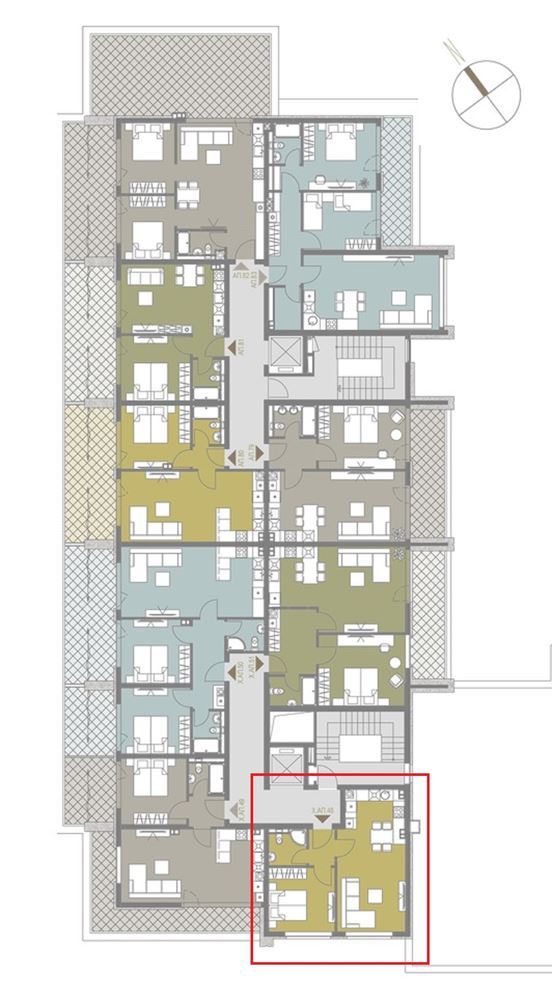 2-СТАЕН АПАРТАМЕНТ 60 М² ДО МОЛ БЪЛГАРИЯ - 0