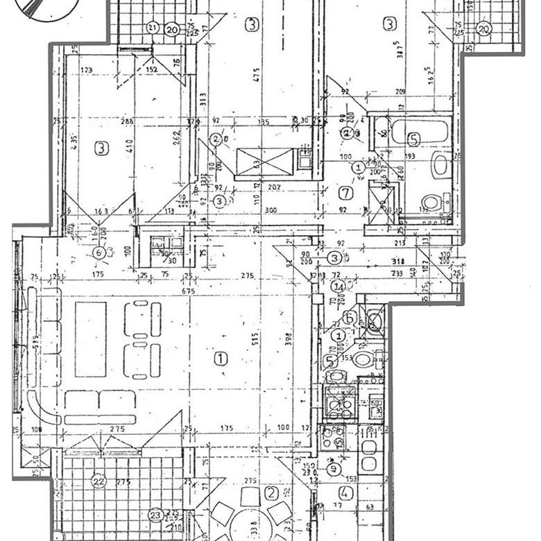 4-СТАЕН АПАРТАМЕНТ - 169 М2 В Ж.К. МАНАСТИРСКИ ЛИВАДИ ЗАПАД - 0