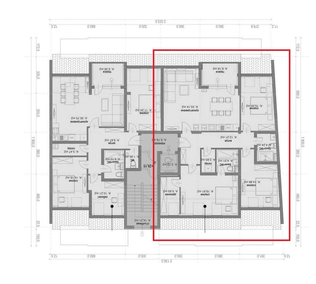 4-СТАЕН АПАРТАМЕНТ 156 М² ДО МЕТРОСТАНЦИЯ МИЗИЯ - 0