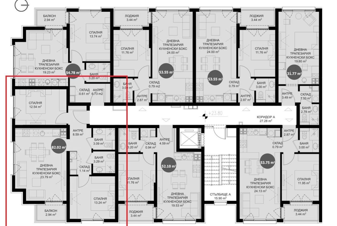 3-СТАЕН АПАРТАМЕНТ 94 М² ДО МЕТРОСТАНЦИЯ МИЗИЯ - 0