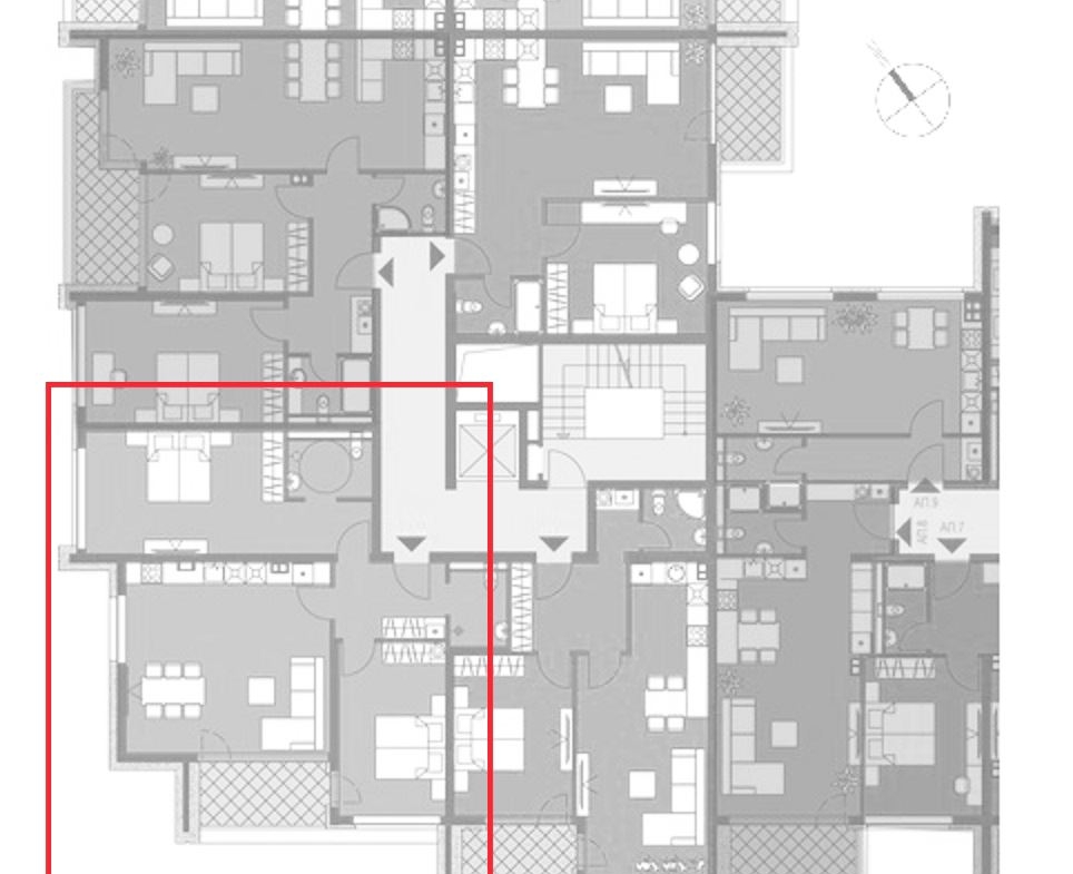 3-СТАЕН АПАРТАМЕНТ 127 М² ДО МОЛ БЪЛГАРИЯ - 0