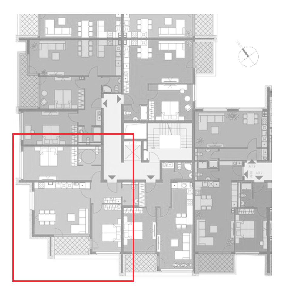 3-СТАЕН АПАРТАМЕНТ 127 М² ДО МОЛ БЪЛГАРИЯ - 0