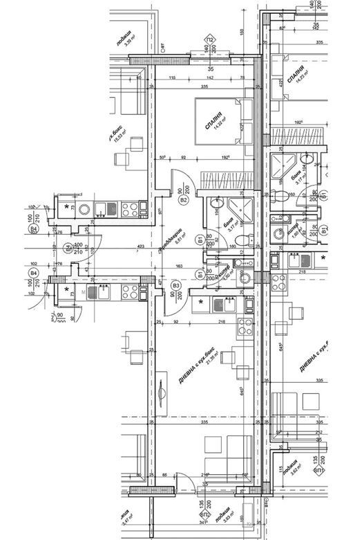 2-СТАЕН АПАРТАМЕНТ 89 М² ДО МЕТРОСТАНЦИЯ ОВЧА КУПЕЛ - 0