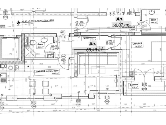 2-СТАЕН АПАРТАМЕНТ 85 М² БЛИЗО ДО ЮЖНИЯ ПАРК - 0