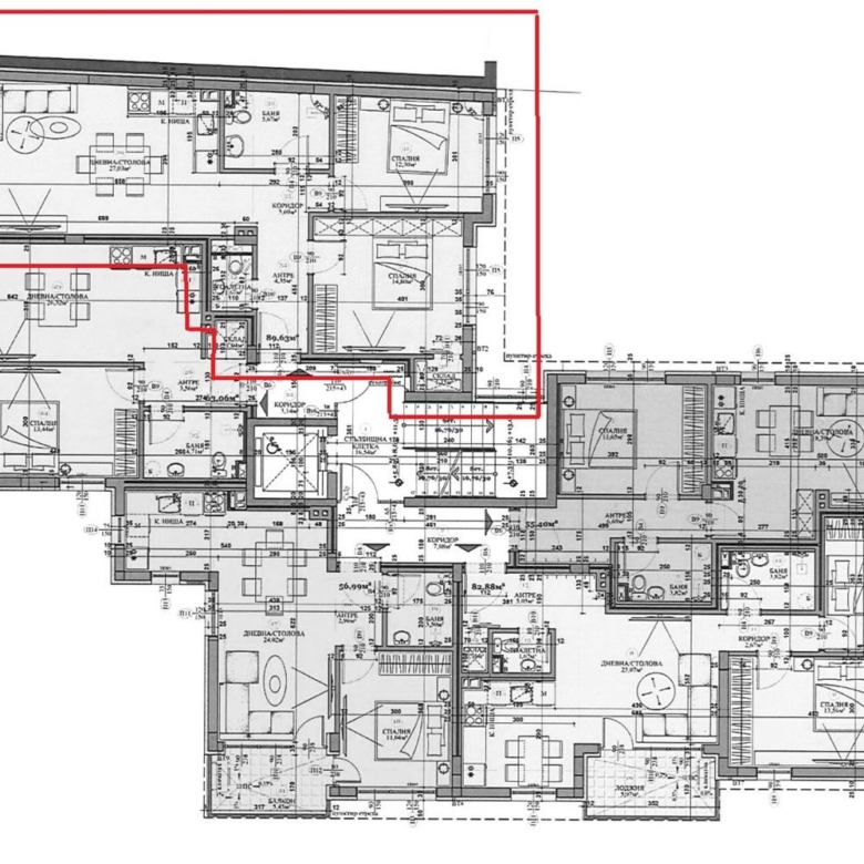 3-СТАЕН АПАРТАМЕНТ 105 М² В КВ. СТУДЕНТСКИ ГРАД - 0