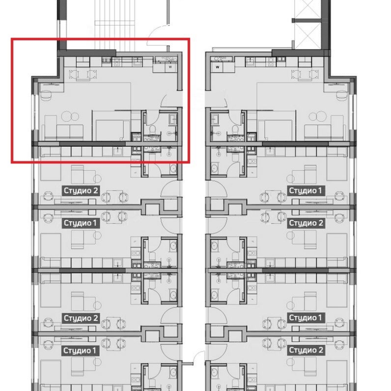 1-СТАЕН АПАРТАМЕНТ 61 М² ДО МОЛ СОФИЯ - 0