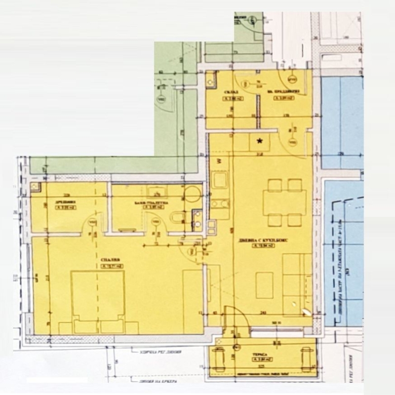 2-СТАЕН АПАРТАМЕНТ 78 М² В КВ. ИЛИНДЕН - 0