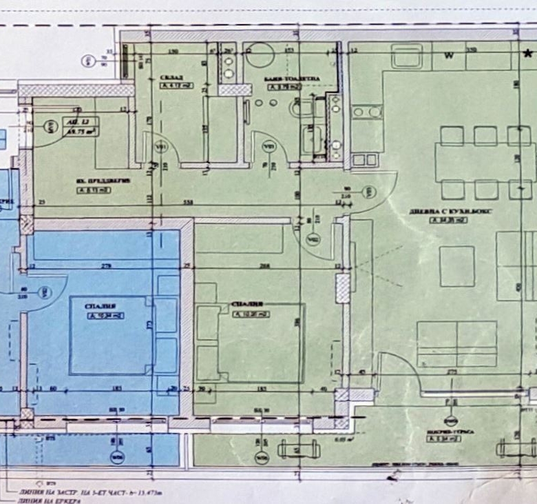 2-СТАЕН АПАРТАМЕНТ 86 М² В КВ. ИЛИНДЕН - 0