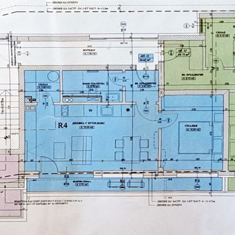 2-СТАЕН АПАРТАМЕНТ 71 М² В КВ. ИЛИНДЕН - 0