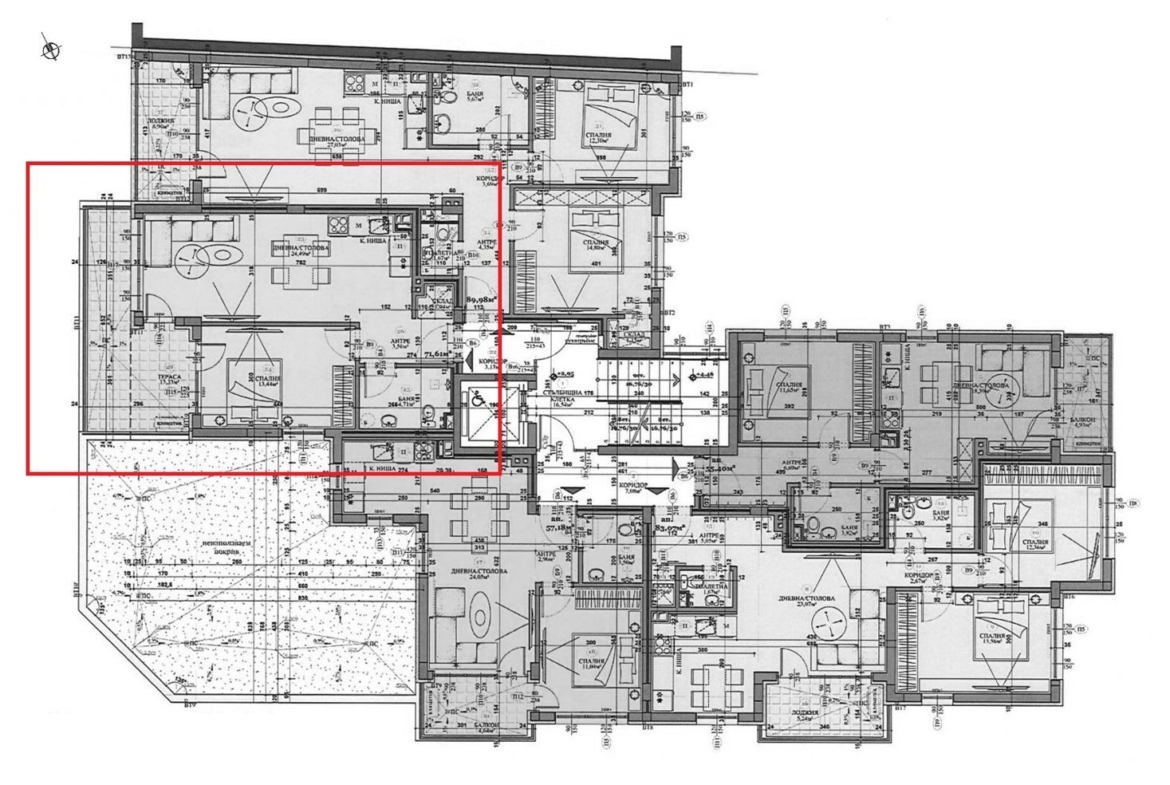 2-СТАЕН АПАРТАМЕНТ 84 М² В КВ. СТУДЕНТСКИ ГРАД - 0