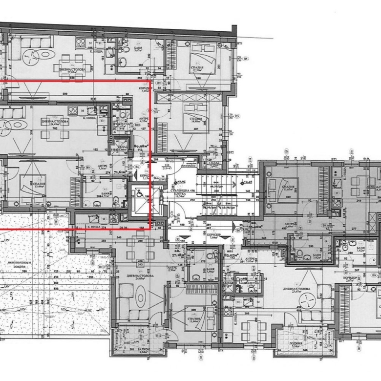 2-СТАЕН АПАРТАМЕНТ 84 М² В КВ. СТУДЕНТСКИ ГРАД - 0