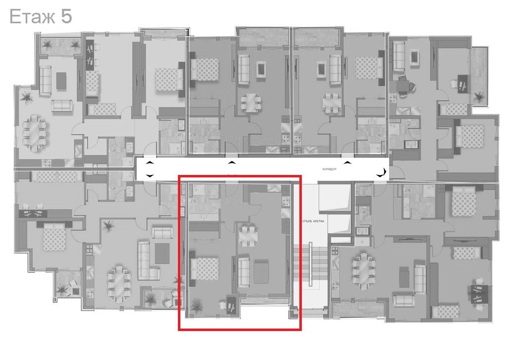 2-СТАЕН АПАРТАМЕНТ 90 М² ДО НБУ - 0