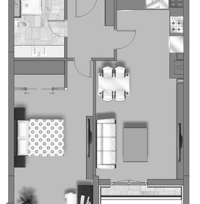 2-СТАЕН АПАРТАМЕНТ 90 М² ДО НБУ - 0