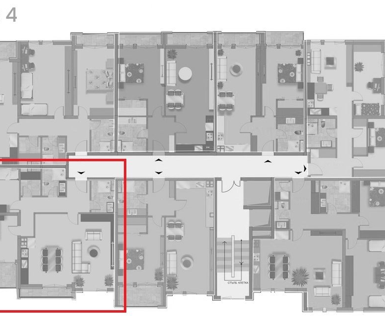 3-СТАЕН АПАРТАМЕНТ 140 М² ДО НБУ - 0