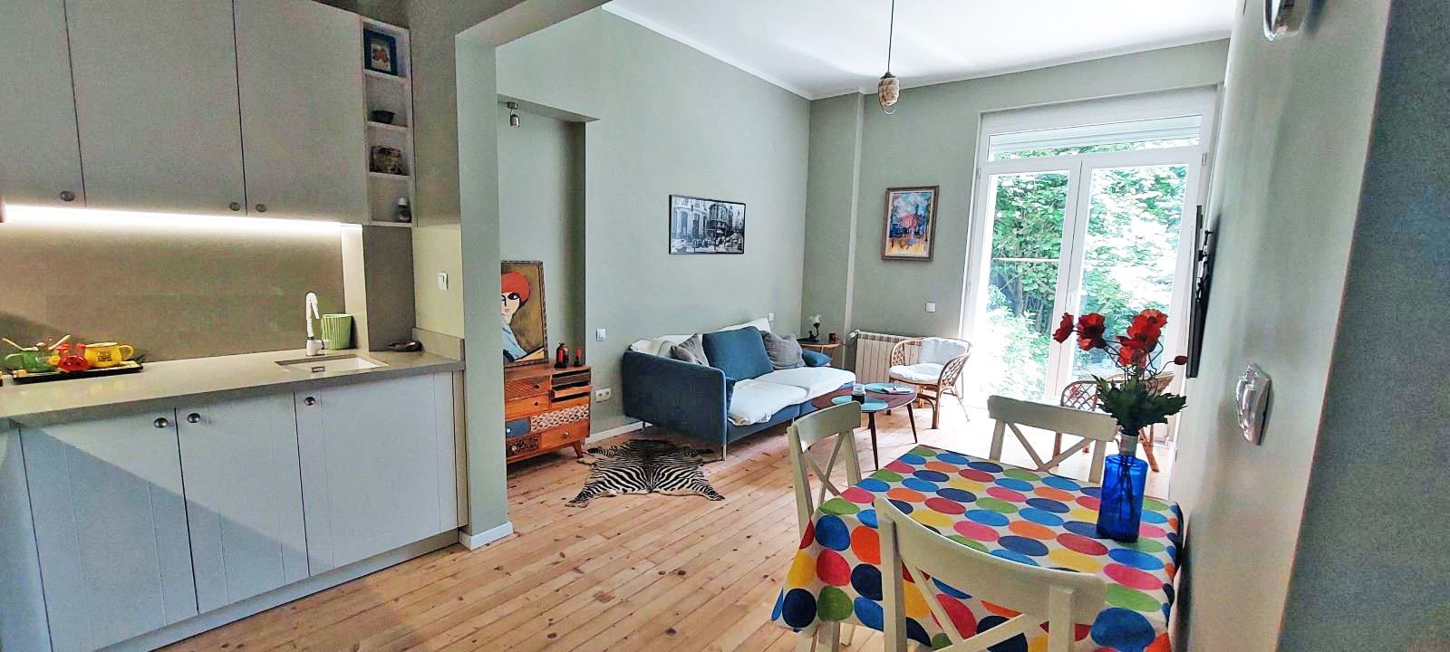 2-СТАЕН АПАРТАМЕНТ 50 М² В ПАРКА ЗАИМОВ - 0