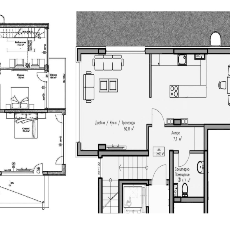 4-СТАЕН АПАРТАМЕНТ 363 М² В ПОЛИТЕ НА ВИТОША - 0