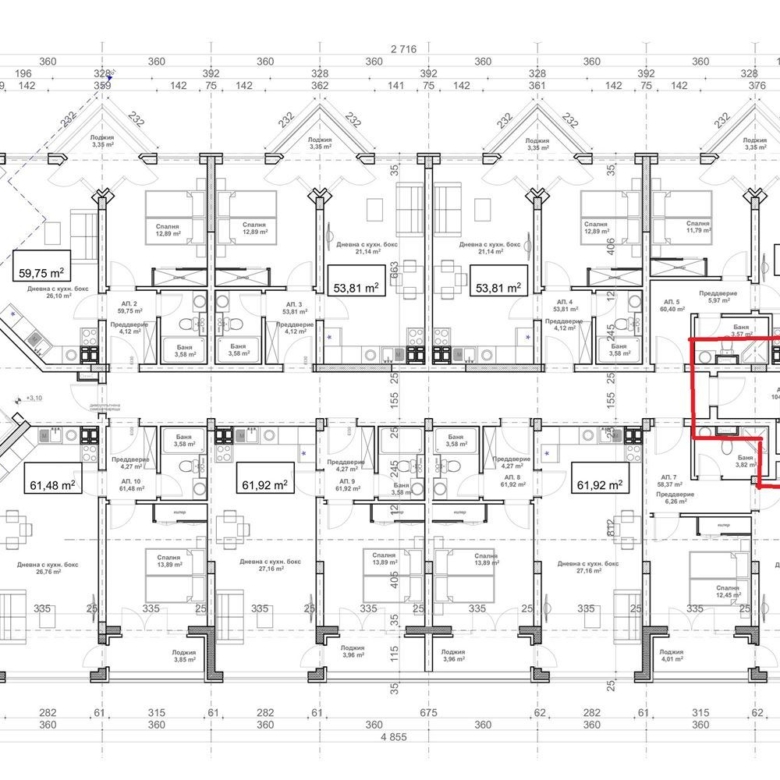 3-СТАЕН АПАРТАМЕНТ 118 М² ДО МЕТРОСТАНЦИЯ ОВЧА КУПЕЛ - 0