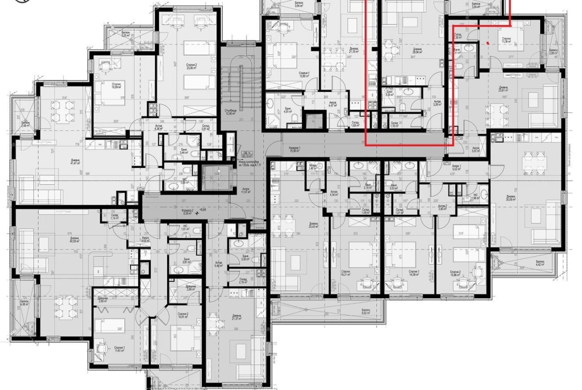 1-СТАЕН АПАРТАМЕНТ 48 М² В МАНАСТИРСКИ ЛИВАДИ ИЗТОК - 0