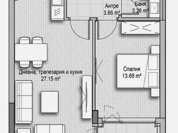 2-СТАЕН АПАРТАМЕНТ 76 М² ДО ЗООПАРКА - 0