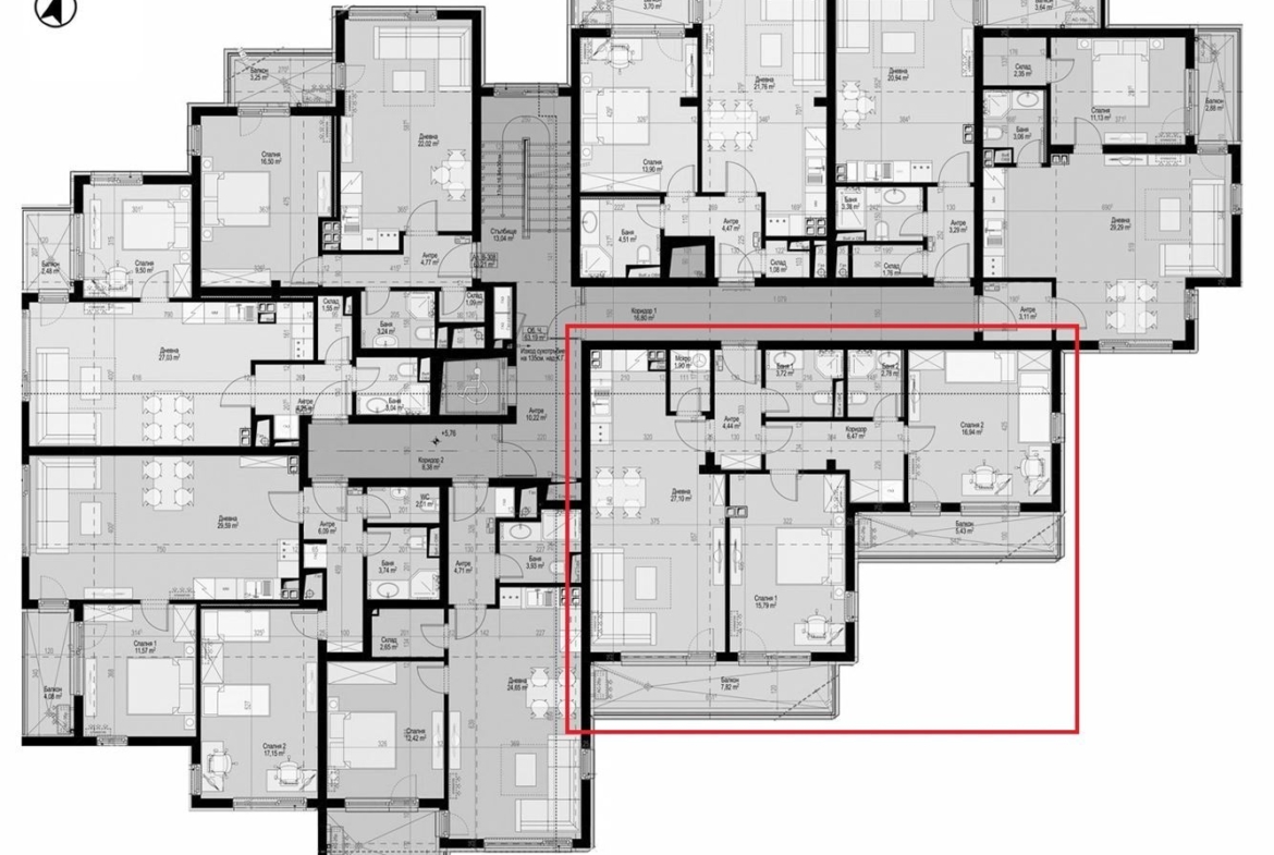 3-СТАЕН АПАРТАМЕНТ 132 М² В МАНАСТИРСКИ ЛИВАДИ ИЗТОК. - 0