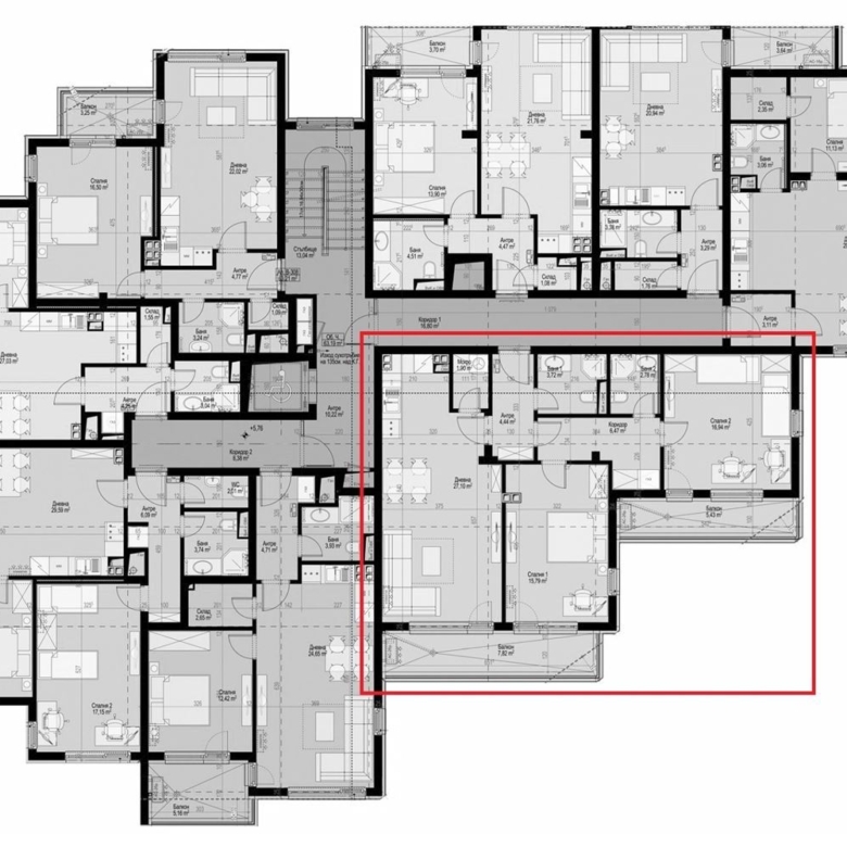 3-СТАЕН АПАРТАМЕНТ 132 М² В МАНАСТИРСКИ ЛИВАДИ ИЗТОК. - 0