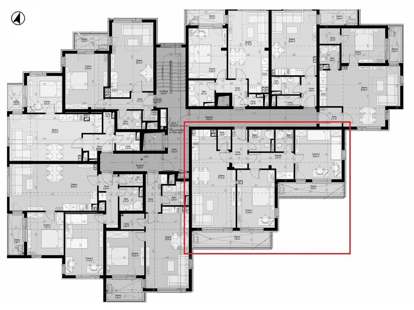 3-СТАЕН АПАРТАМЕНТ 132 М² В МАНАСТИРСКИ ЛИВАДИ ИЗТОК. - 0