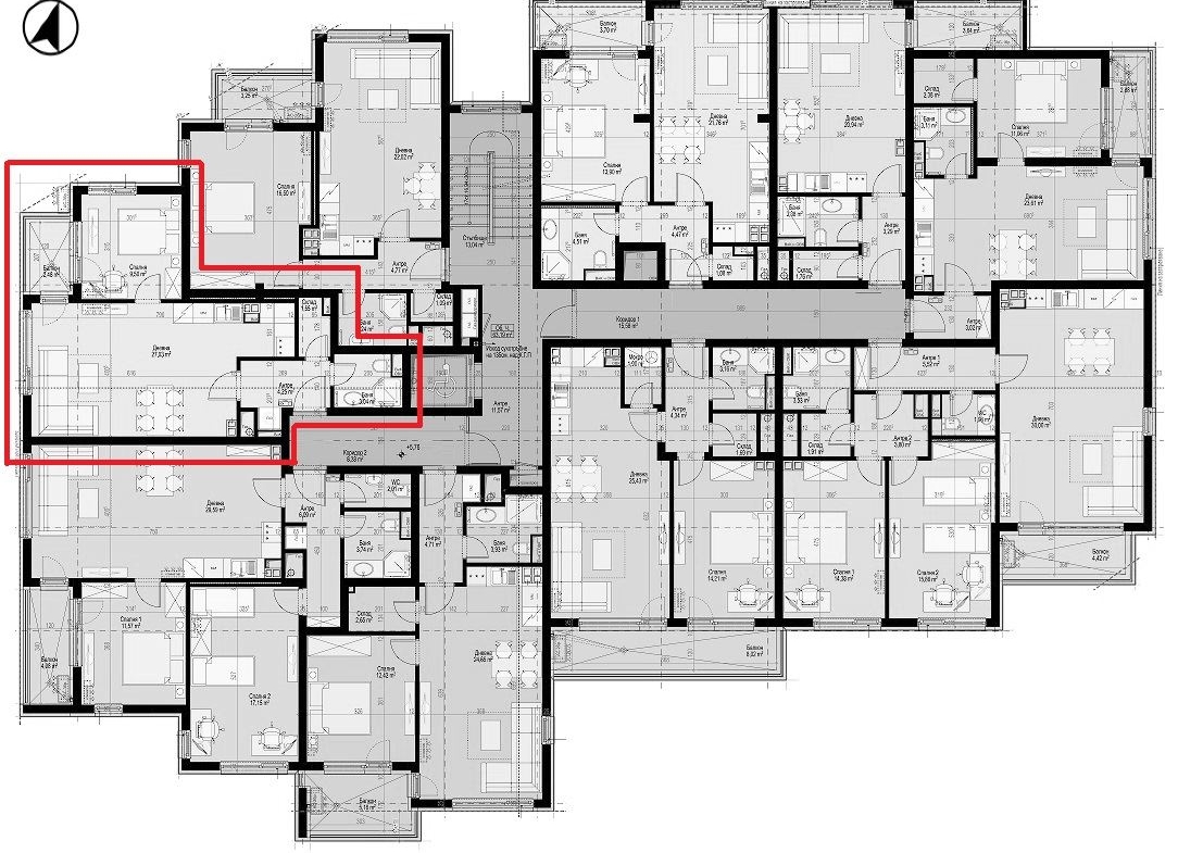 2-СТАЕН АПАРТАМЕНТ 68 М² В МАНАСТИРСКИ ЛИВАДИ ИЗТОК - 0