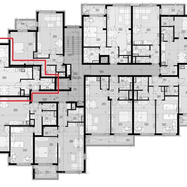 2-СТАЕН АПАРТАМЕНТ 68 М² В МАНАСТИРСКИ ЛИВАДИ ИЗТОК - 0