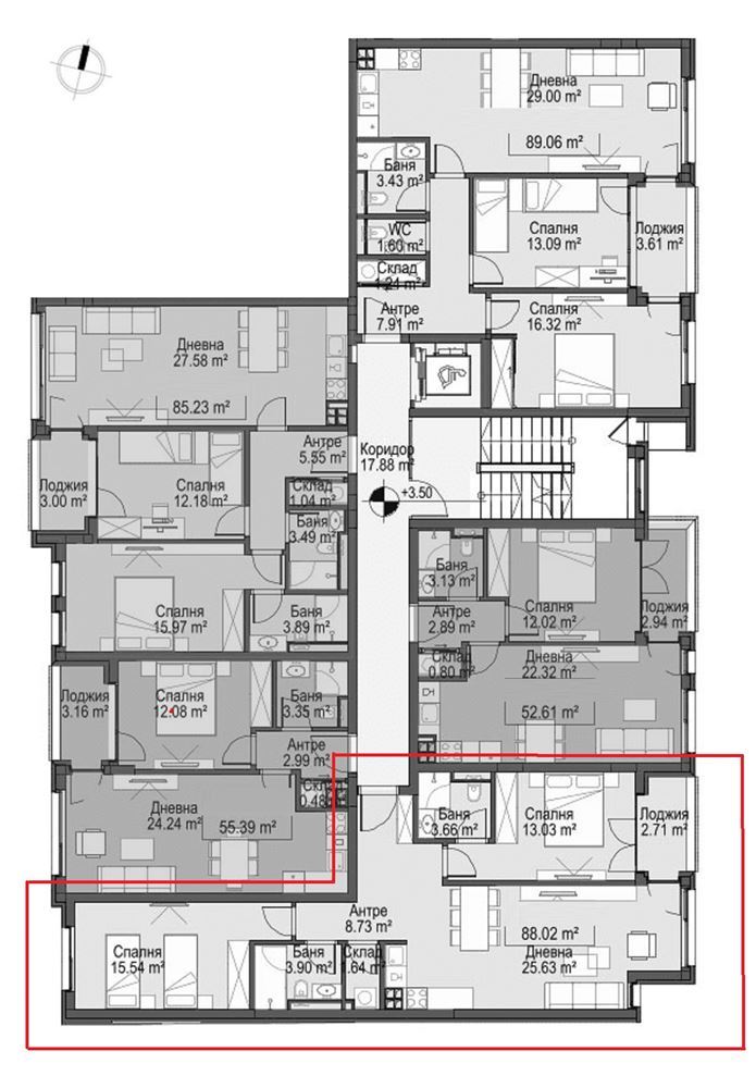 3-СТАЕН АПАРТАМЕНТ 105 М² ДО МЕТРОСТАНЦИЯ ОПЪЛЧЕНСКА - 0