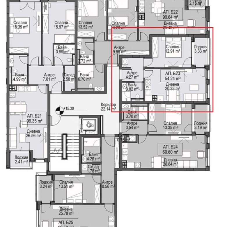 2-СТАЕН АПАРТАМЕНТ 63 М² ДО МЕТРОСТАНЦИЯ ОПЪЛЧЕНСКА - 0