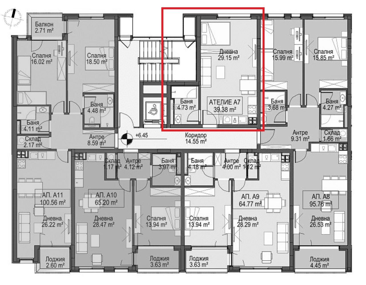 1-СТАЕН АПАРТАМЕНТ 47 М² ДО МЕТРОСТАНЦИЯ ОПЪЛЧЕНСКА - 0