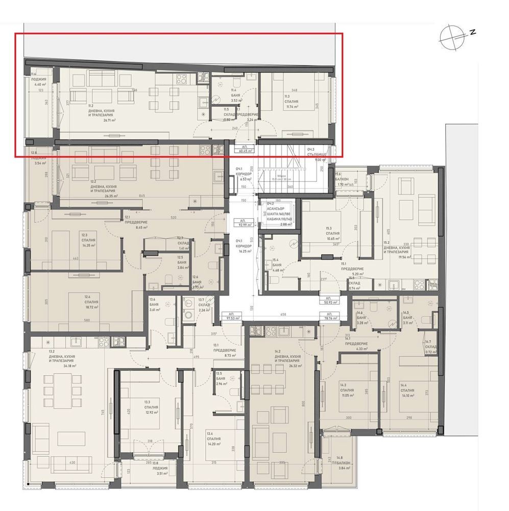 2-СТАЕН АПАРТАМЕНТ 70 М² НА 500 М ОТ МЕТРОСТАНЦИЯ КОНСТАНТИН ВЕЛИЧКОВ - 0