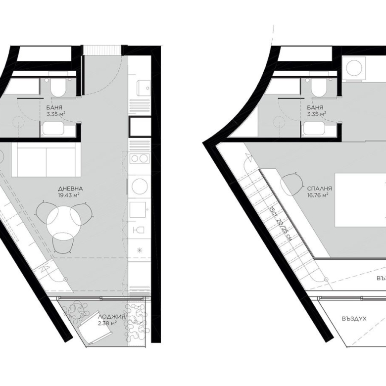 2-СТАЕН АПАРТАМЕНТ 65 М² ДО МЕТРОСТАНЦИЯ МИЗИЯ - 0