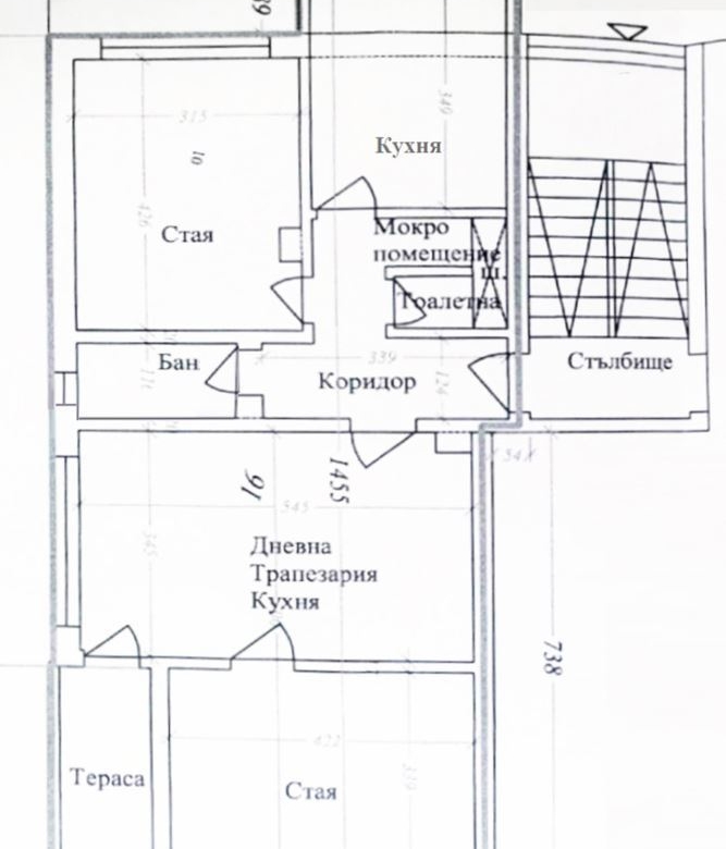 3-СТАЕН АПАРТАМЕНТ 88 М² ДО МЕТРОСТАНЦИЯ МЕДИЦИНСКА АКАДЕМИЯ - 0