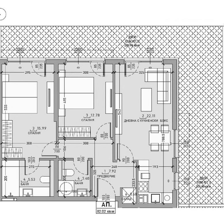 3-СТАЕН АПАРТАМЕНТ 97 М² В МАЛИНОВА ДОЛИНА - 0
