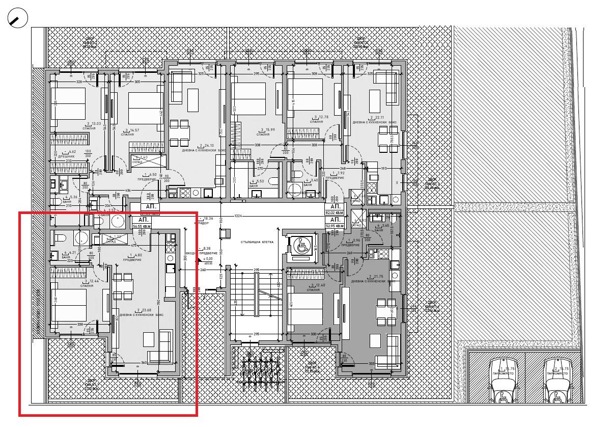 2-СТАЕН АПАРТАМЕНТ 67 М² В МАЛИНОВА ДОЛИНА - 0