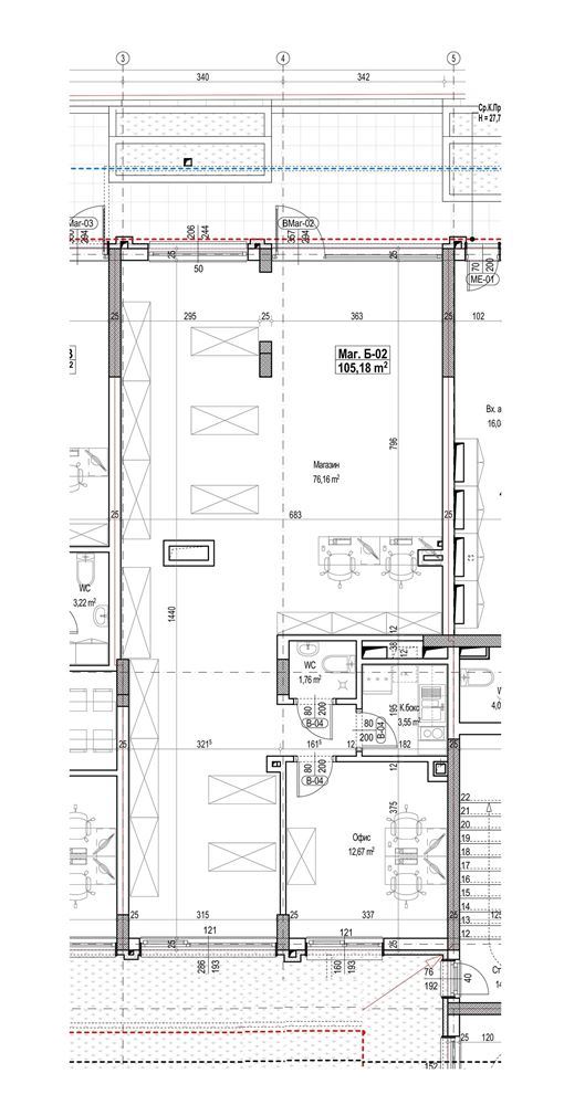 ПОМЕЩЕНИЕ 128 М² ДО МЕТРОСТАНЦИЯ БИЗНЕС ПАРК - 0