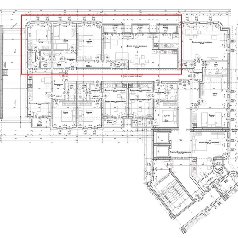 3-СТАЕН АПАРТАМЕНТ СЪС ЗП 100 М² НЕДАЛЕКО ОТ МЕТРОСТАНЦИЯ КОНСТАНТИН ВЕЛИЧКОВ - 0