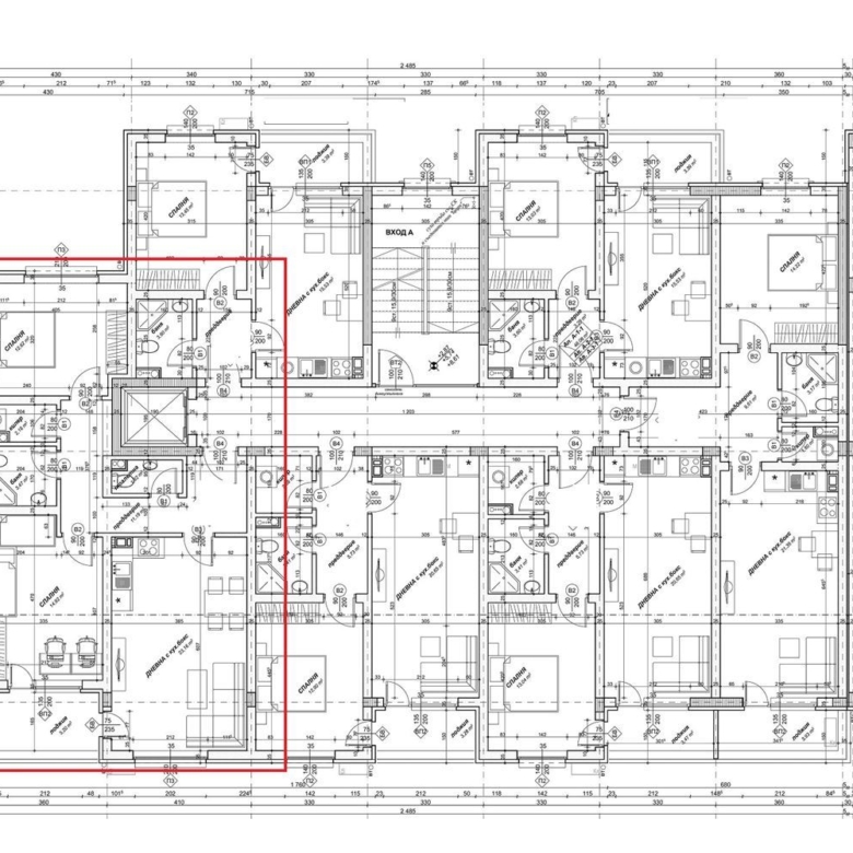 3-СТАЕН АПАРТАМЕНТ 124 М² ДО МЕТРОСТАНЦИЯ ОВЧА КУПЕЛ - 0