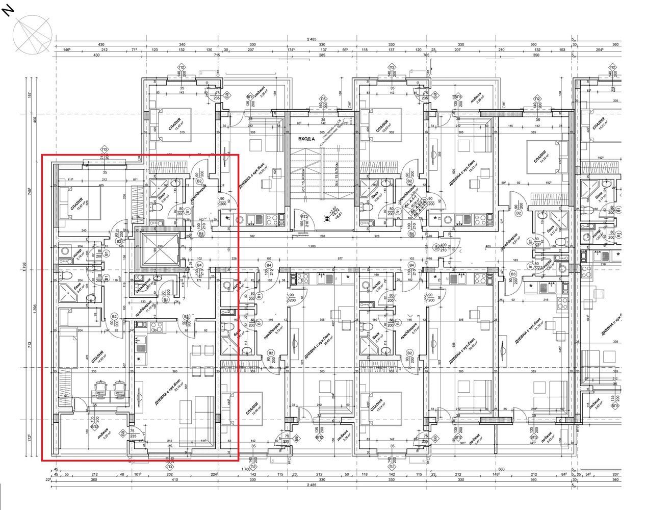 3-СТАЕН АПАРТАМЕНТ 124 М² ДО МЕТРОСТАНЦИЯ ОВЧА КУПЕЛ - 0