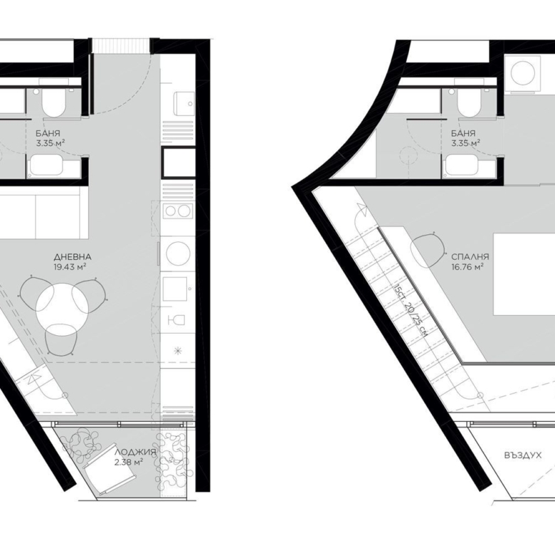 2-СТАЕН АПАРТАМЕНТ 65 М² ДО МЕТРОСТАНЦИЯ МИЗИЯ - 0