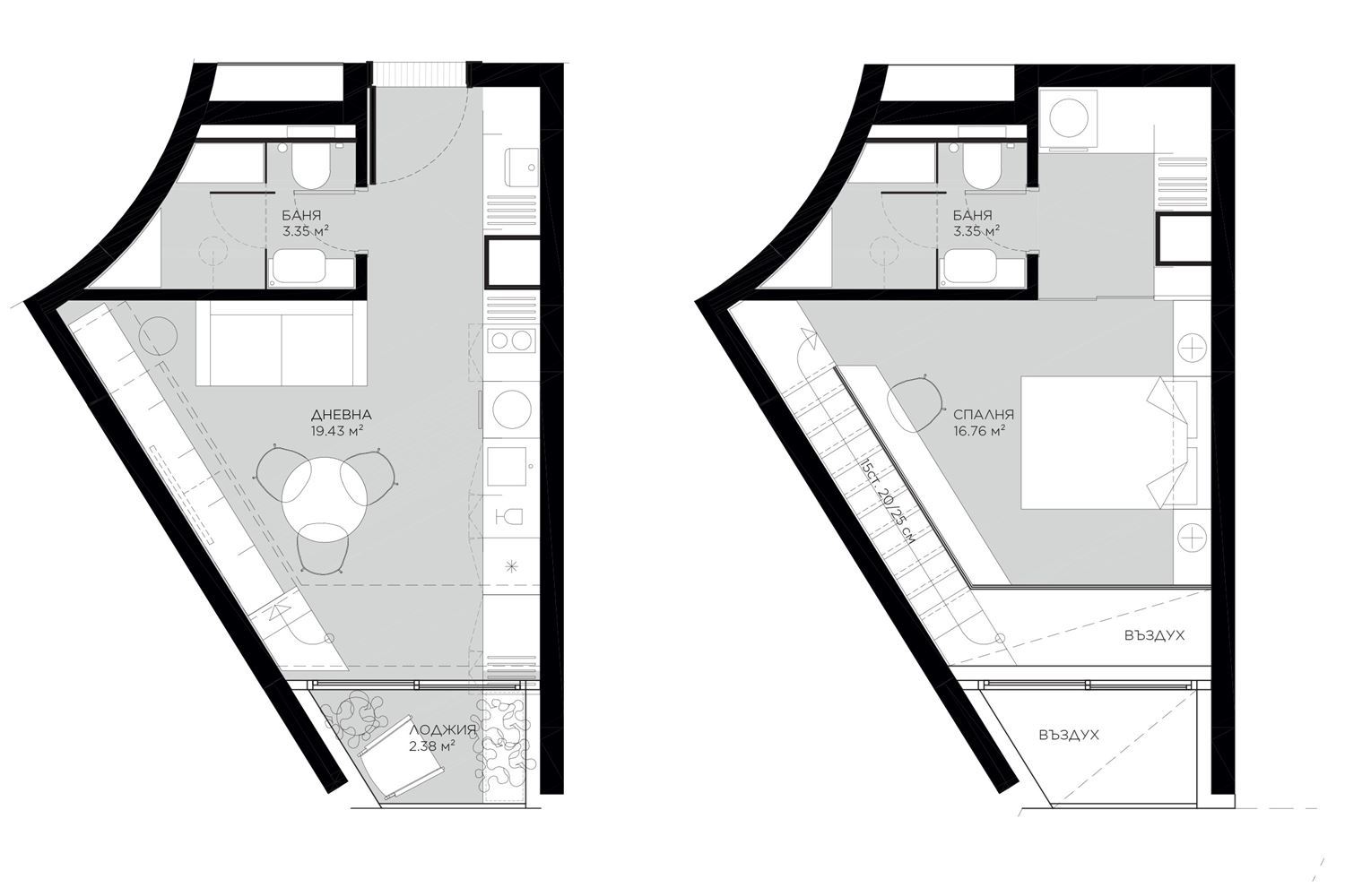 2-СТАЕН АПАРТАМЕНТ 65 М² ДО МЕТРОСТАНЦИЯ МИЗИЯ - 0