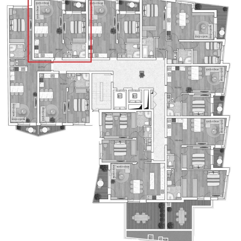 2-СТАЕН АПАРТАМЕНТ 69 М² ДО МЕТРОСТАНЦИЯ ВИТОША - 0
