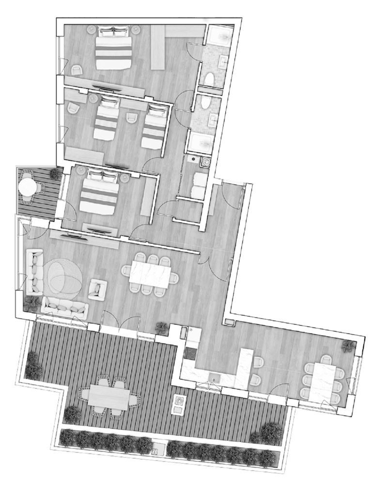 3-СТАЕН АПАРТАМЕНТ 156 М² ДО МЕТРОСТАНЦИЯ ВИТОША - 0