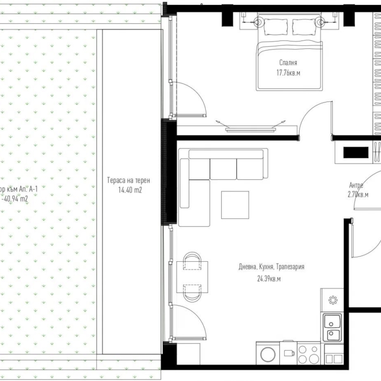2-СТАЕН АПАРТАМЕНТ 70 М² В МАНАСТИРСКИ ЛИВАДИ ИЗТОК - 0