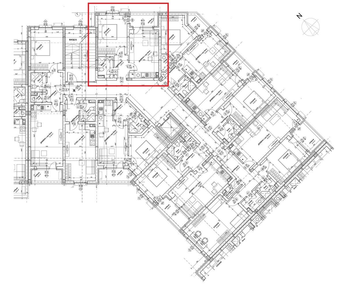 2-СТАЕН АПАРТАМЕНТ 63 М² ДО МЕТРОСТАНЦИЯ ОВЧА КУПЕЛ - 0